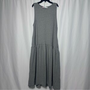 Free People Beach Maxi Dress Women’s sz M Sleeveless Boho with pockets FP Beach